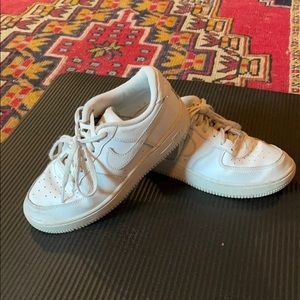 Nike air forces worn